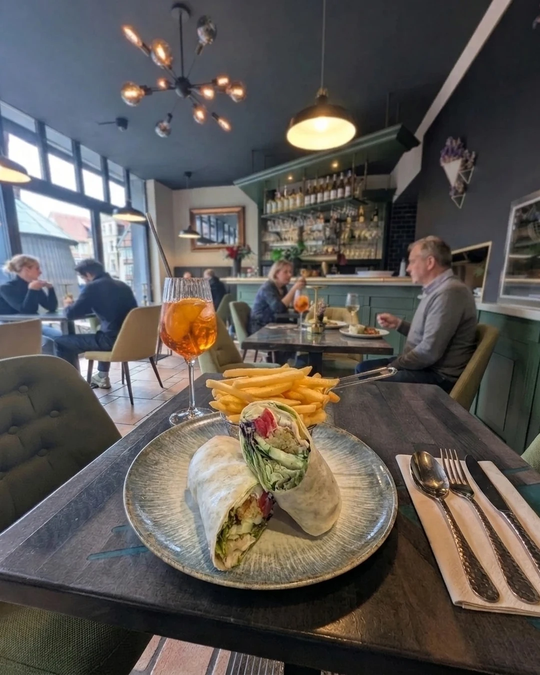 Greek Wrap — Restaurant Kaspio Stade