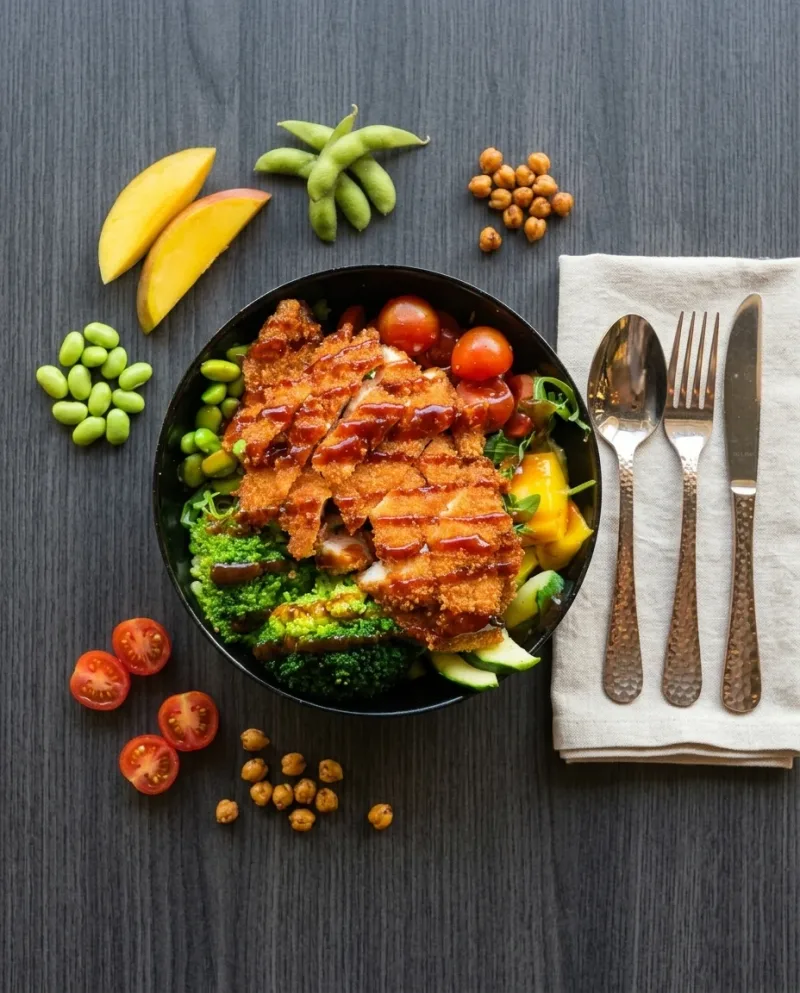 Buddha Bowl — Restaurant Kaspio Stade