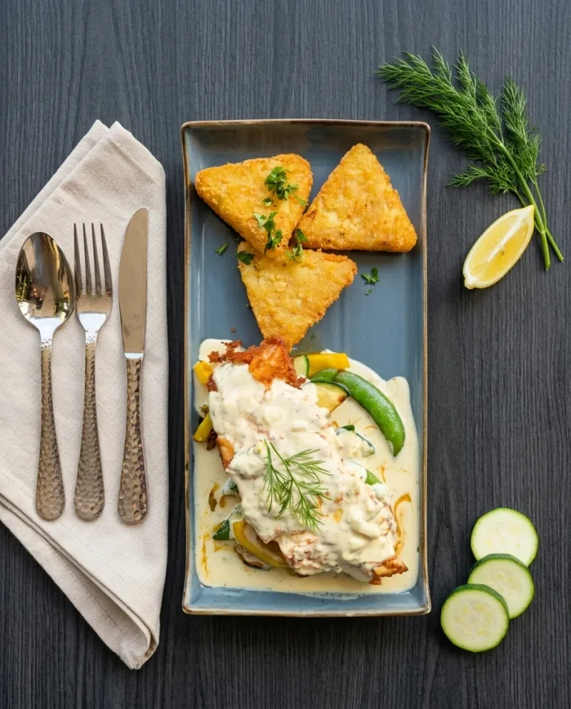 Butter bei die Fische — Restaurant Kaspio Stade