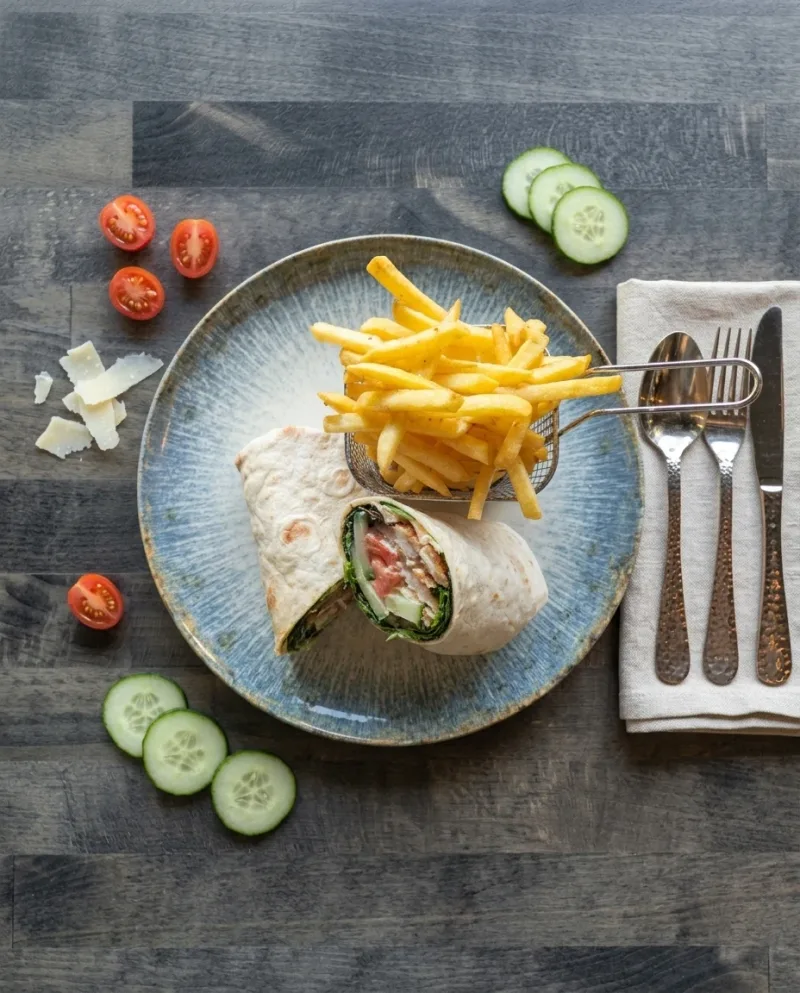 Caesar Wrap — Restaurant Kaspio Stade