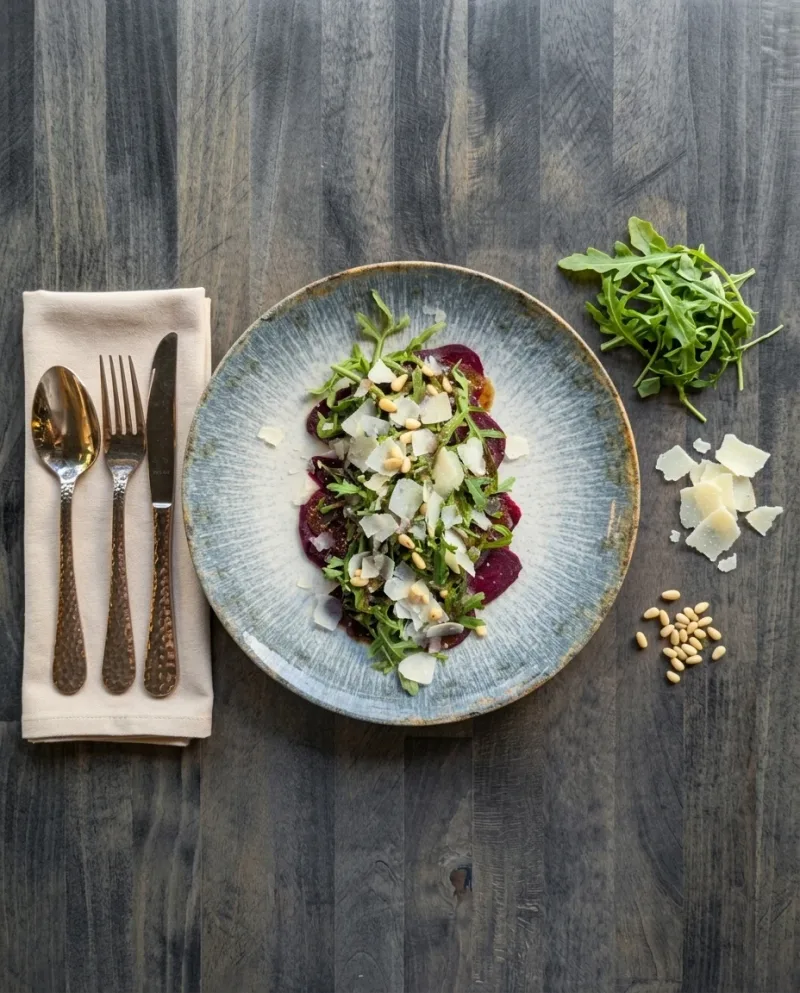 Carpaccio Rosso — Restaurant Kaspio Stade